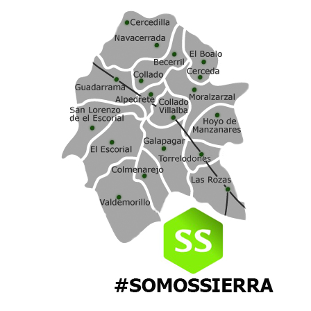 Mapa Sierra norte